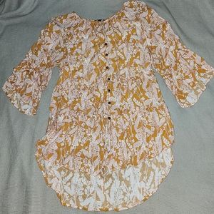 Rachel Zoe size large high low shirt